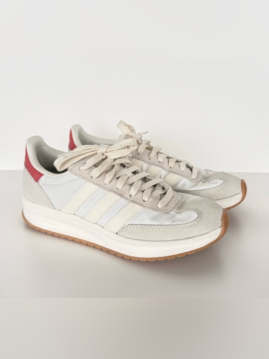 adidas Shoes - adidas Women's White Cream Sneakers with Gum Sole